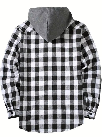 Men’s Casual Shirt – Slim Fit Long Sleeve Turn-Down Collar