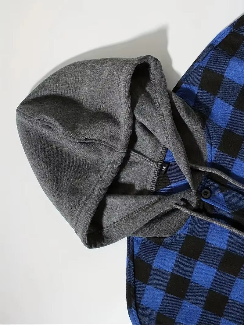 Men’s Casual Shirt – Slim Fit Long Sleeve Turn-Down Collar