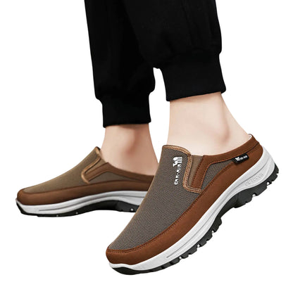 Men’s Casual Shoes – Breathable Lightweight Slip-On Flats
