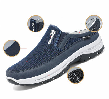 Men’s Casual Shoes – Breathable Lightweight Slip-On Flats