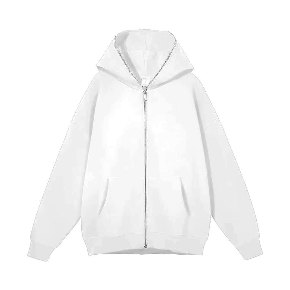 Men’s Zip-Up Hoodie – Casual Hooded Sportswear Jacket