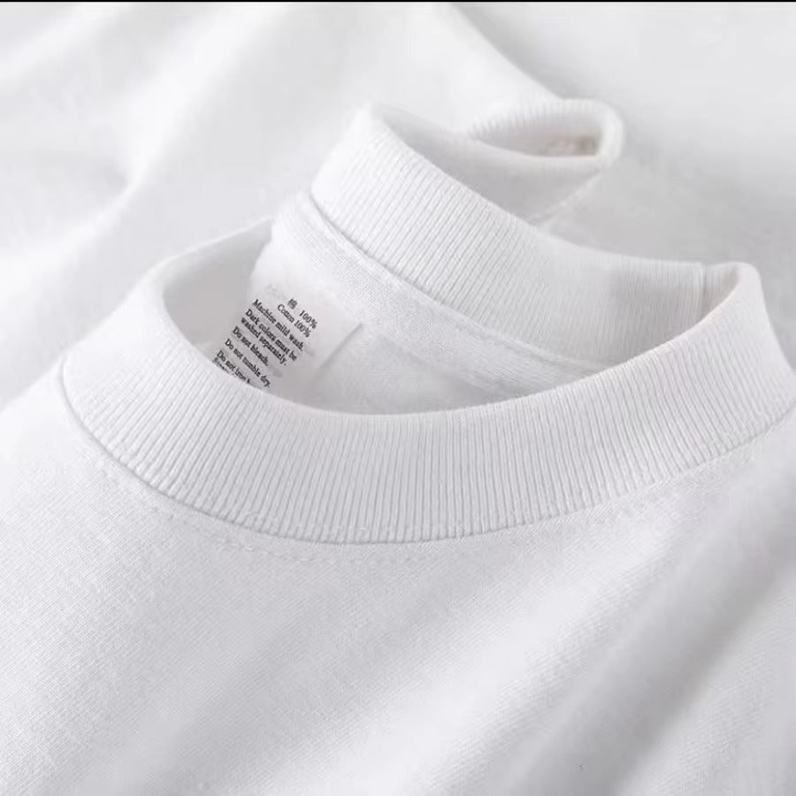 Brookmonts Unisex Cotton T-Shirt – Loose Fit O-Neck Short Sleeve Summer Top