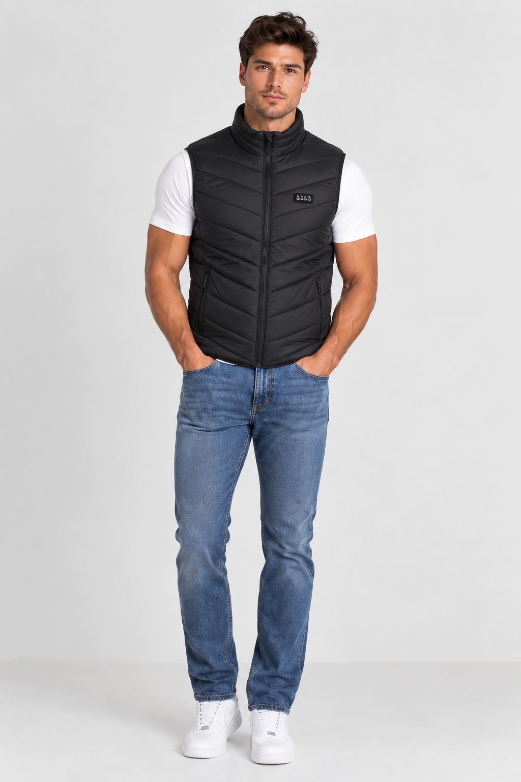 Brookmonts Unisex Heated Vest – 21-Zone Graphene USB Winter Jacket
