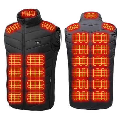 Brookmonts Unisex Heated Vest – 25-Zone Fast Heating Thermal Outdoor