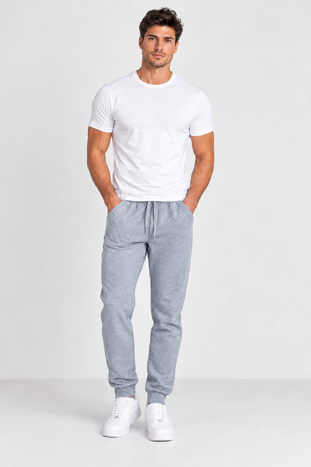 Brookmonts Unisex Sweatpants – Drawstring Full Length Running Joggers