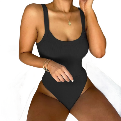 Brookmonts Women’s Bodysuit – Sleeveless Slim Fit Stretch Top