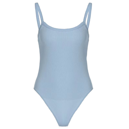 Brookmonts Women’s Bodysuit – Sleeveless Slim Fit Stretch Top