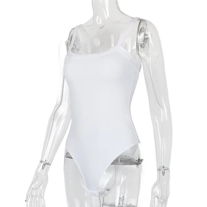 Brookmonts Women’s Bodysuit – Sleeveless Slim Fit Stretch Top