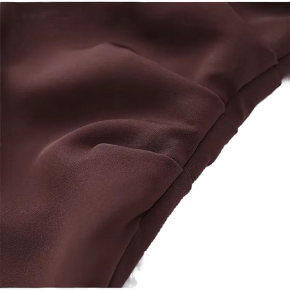 Brookmonts Women’s Halter Dress – Slim Fit Sleeveless Pleated Party Dress