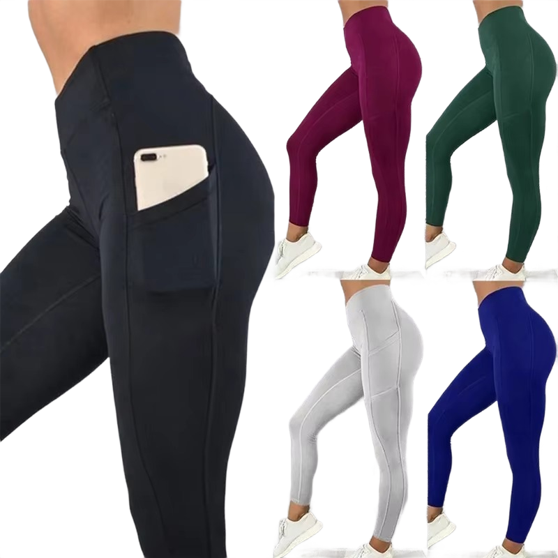 Brookmonts Women’s High Waist Leggings – Stretchy Booty Lift Gym Tights