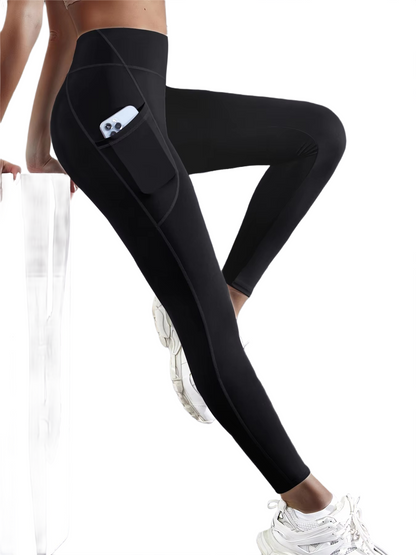 Brookmonts Women’s High Waist Yoga Leggings – Stretch Pants with Pockets