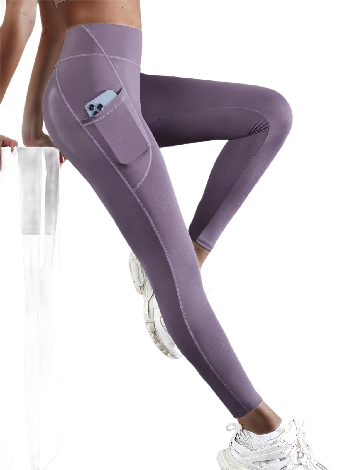 Brookmonts Women’s High Waist Yoga Leggings – Stretch Pants with Pockets