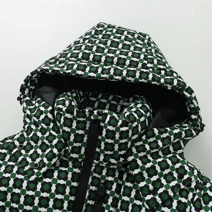 Brookmonts Women’s Hooded Padded Winter Coat – Belted Warm Parka