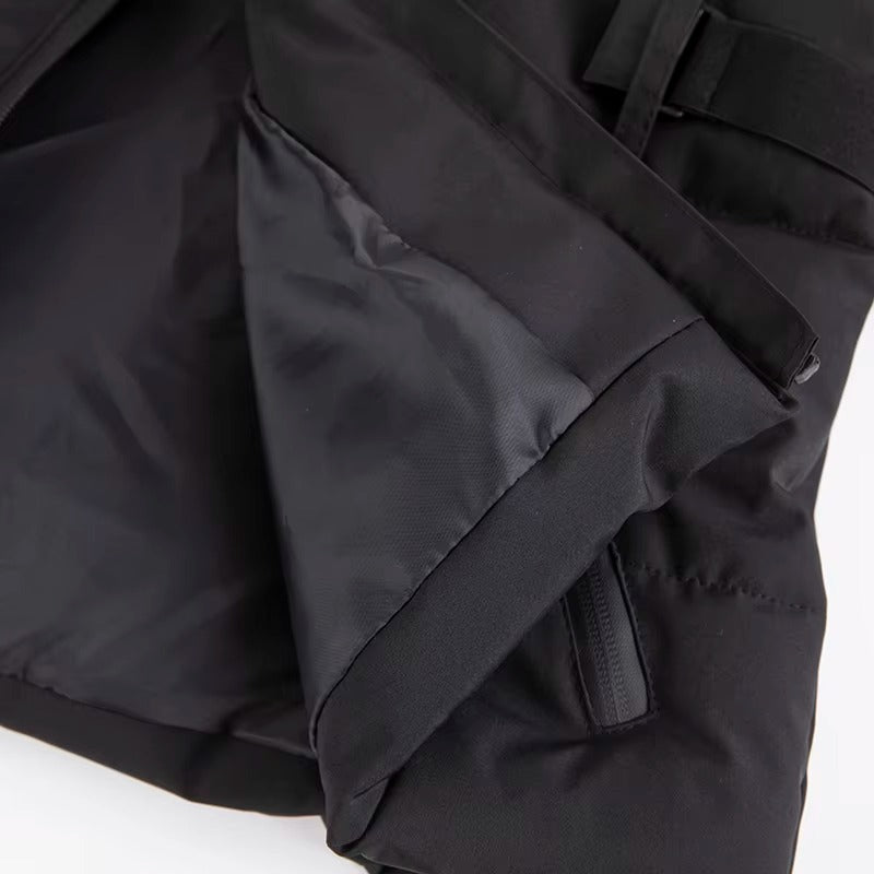 Brookmonts Women’s Hooded Padded Winter Coat – Belted Warm Parka