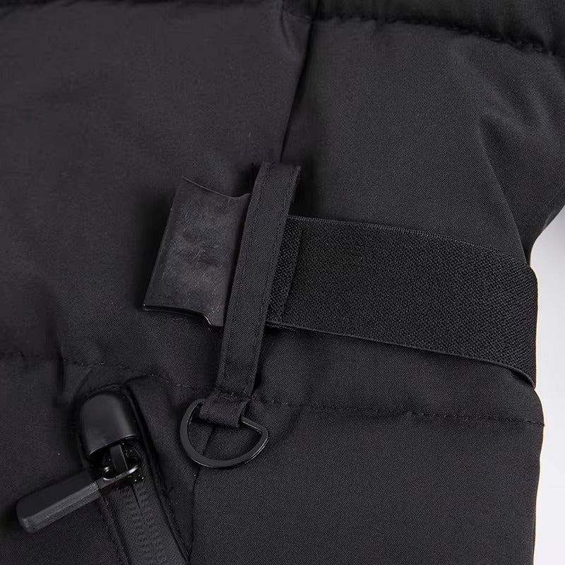 Brookmonts Women’s Hooded Padded Winter Coat – Belted Warm Parka