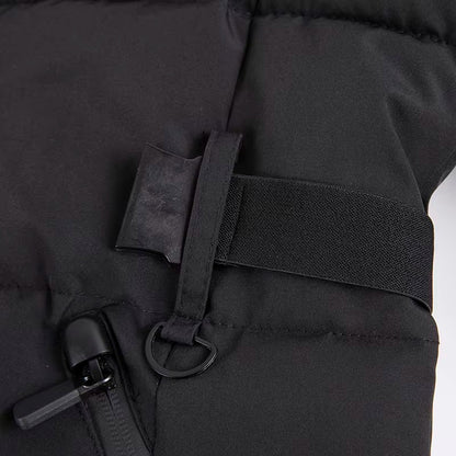 Brookmonts Women’s Hooded Padded Winter Coat – Belted Warm Parka