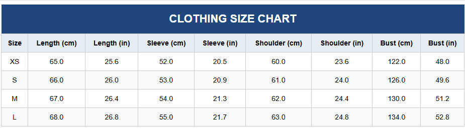 Brookmonts Women’s Oversized Hoodie Jacket – Zip-Up Casual Coat Size Chart