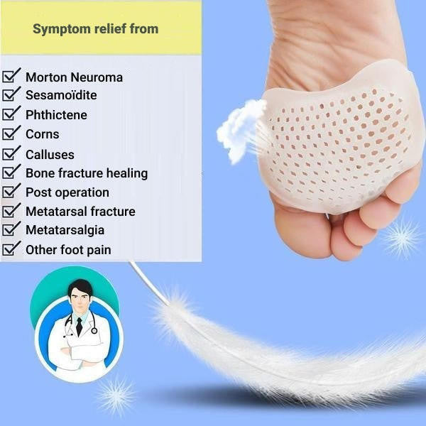 Breathable Metatarsal Pads - Set of 2