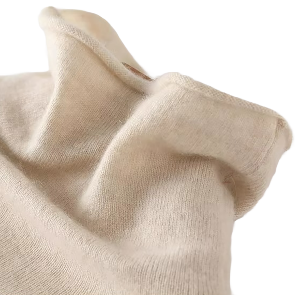 Brookmonts Women’s Merino Wool Sweater – Turtleneck Long Sleeve Knit