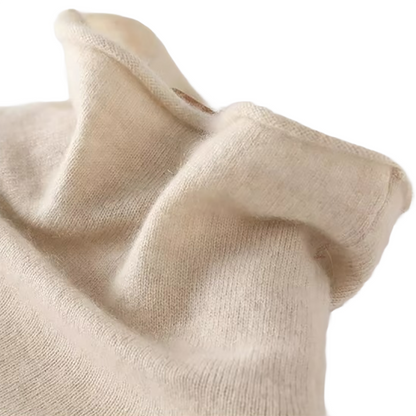 Brookmonts Women’s Merino Wool Sweater – Turtleneck Long Sleeve Knit