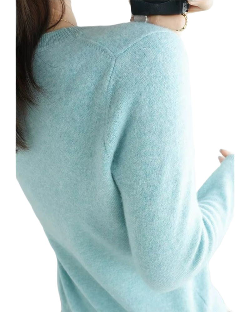 Brookmonts Women’s Sweater – Round Neck Long Sleeve Knit Pullover