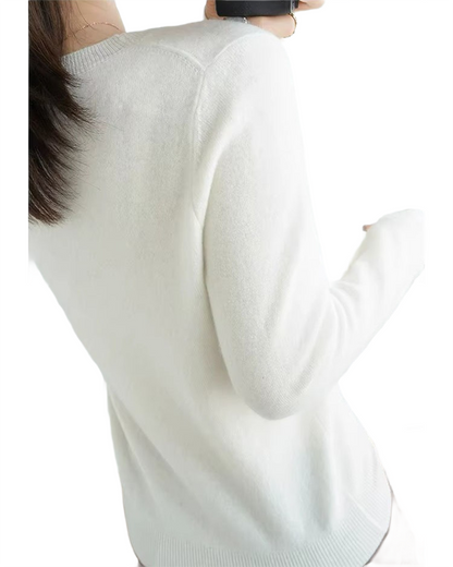 Brookmonts Women’s Sweater – Round Neck Long Sleeve Knit Pullover