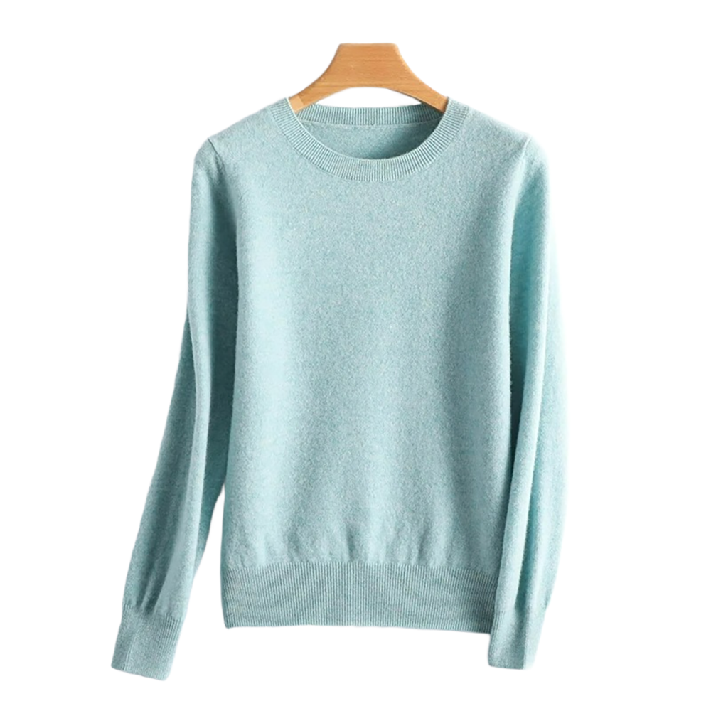Brookmonts Women’s Sweater – Round Neck Long Sleeve Knit Pullover