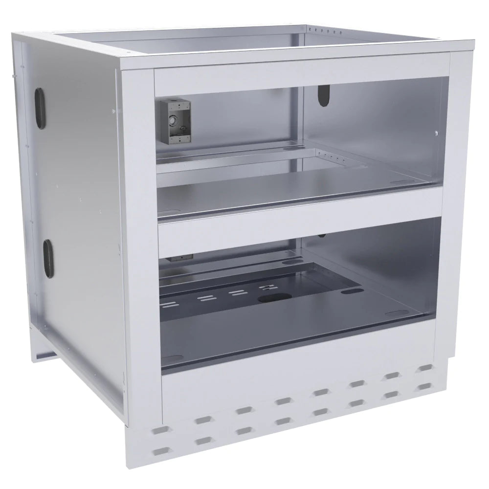 SUNSTONE 34" Sunstone Double Warming Drawer Cabinet