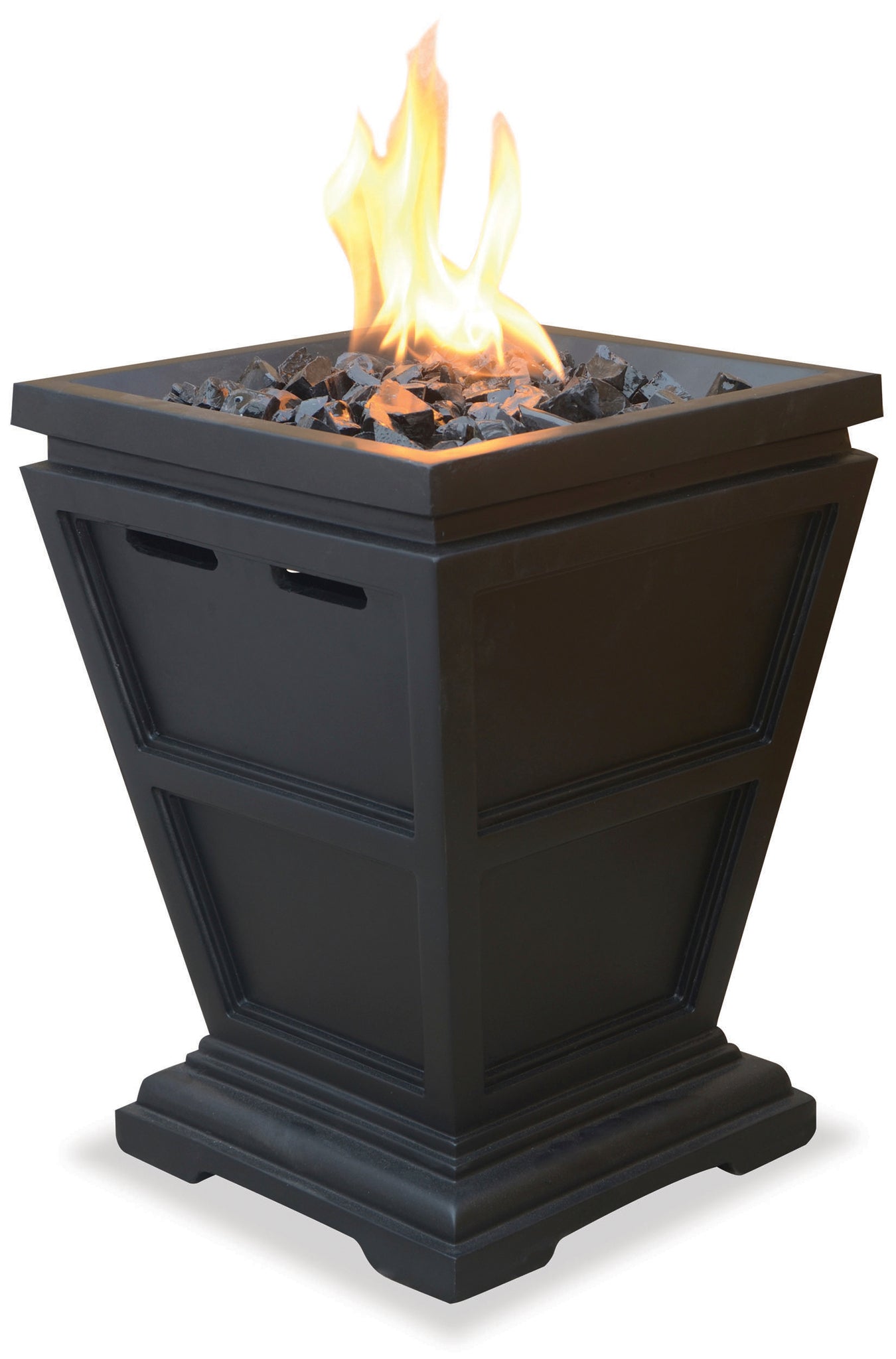 MR. BAR-B-Q LP Gas Outdoor Fire Column, 15x11 in. Slate Finish