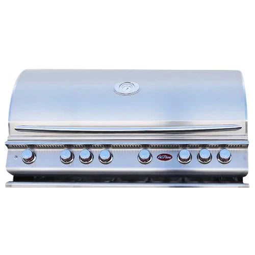 Cal Flame - BBQ Built In Grills P 6 BURNER with Lights, Rotisserie & Back Burner