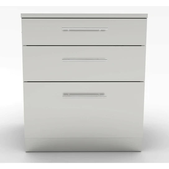 SUNSTONE 30" Large Triple Drawer Base Cabinet