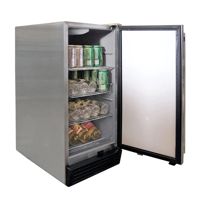 Cal Flame - Outdoor Stainless Steel Refrigerator