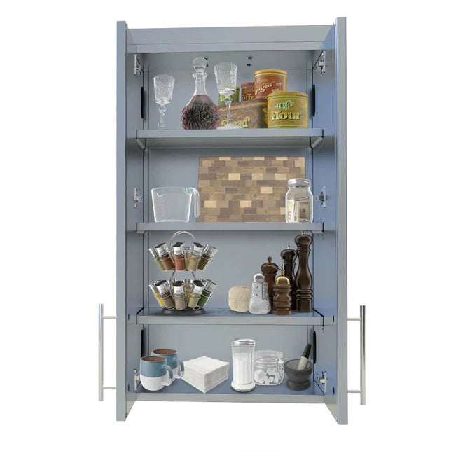 SUNSTONE 24"Full Height Double Door Cabinet w/4 Shelves