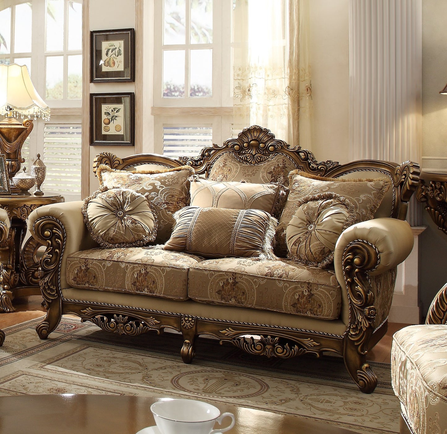 Homey Design - HD-506 - 3PC SOFA SET