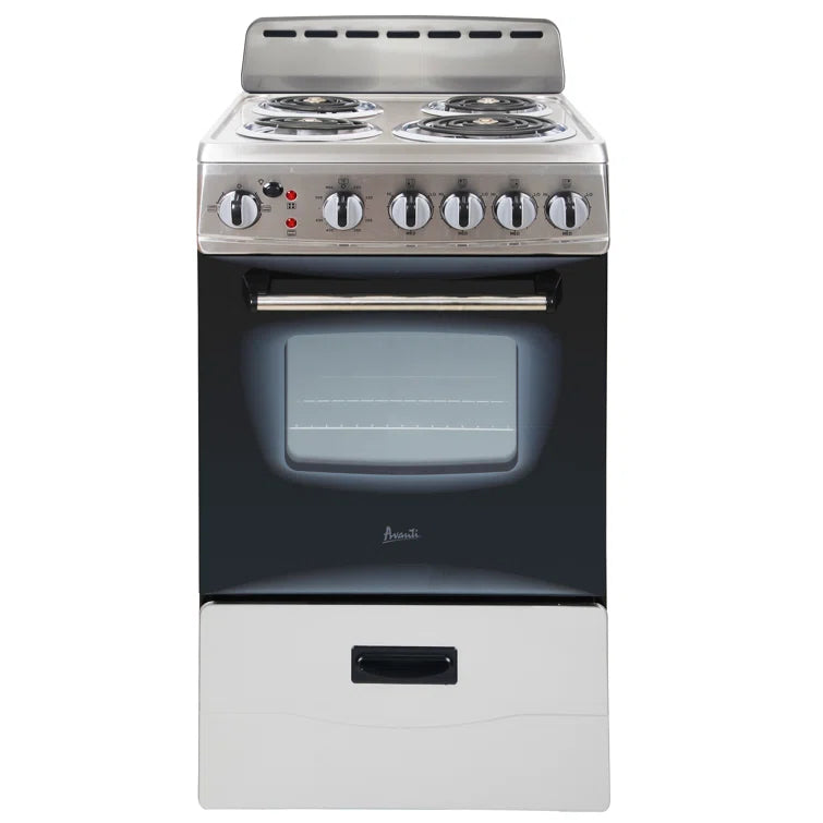 Avanti Products 20" 2.1 Cubic Feet Smart Electric Slide-In Range