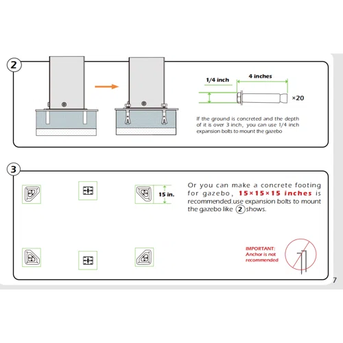 Calaro 20 Ft. W x 12 Ft. D Galvanized Steel Patio Gazebo