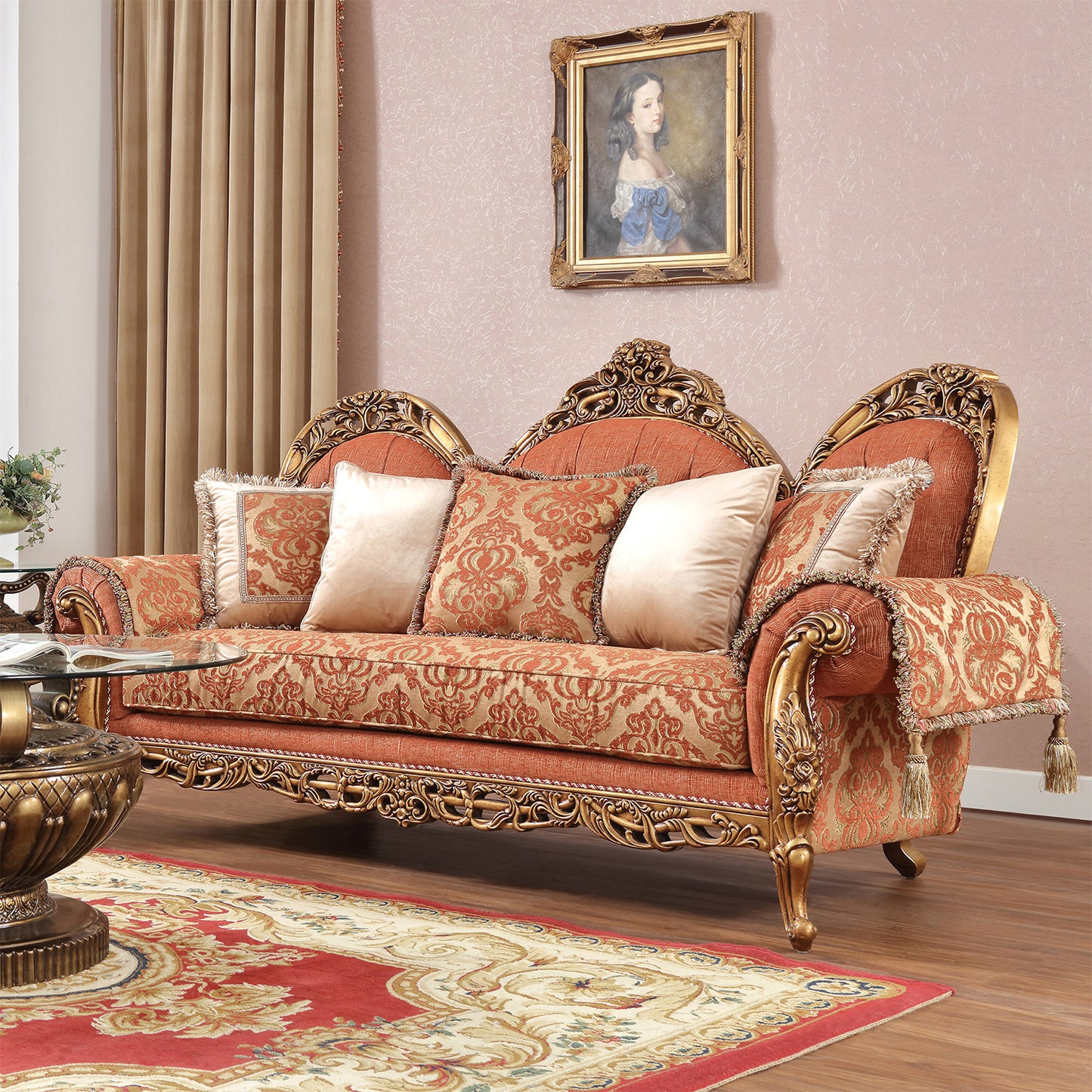 Homey Design - HD-106 - 3PC SOFA SET