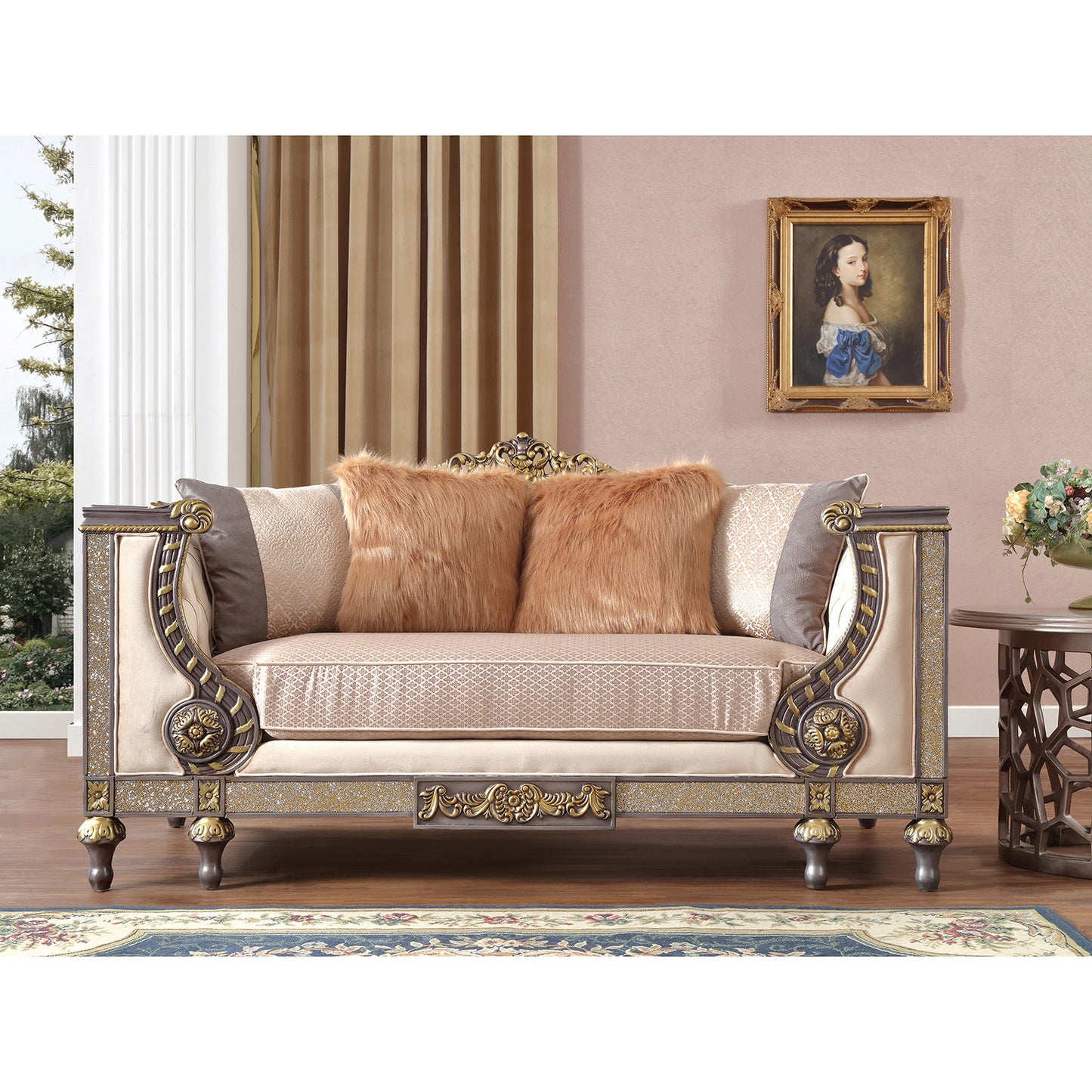 Homey Design - HD-3058 - 3PC SOFA SET