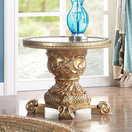 Homey Design - HD-328G - END TABLE