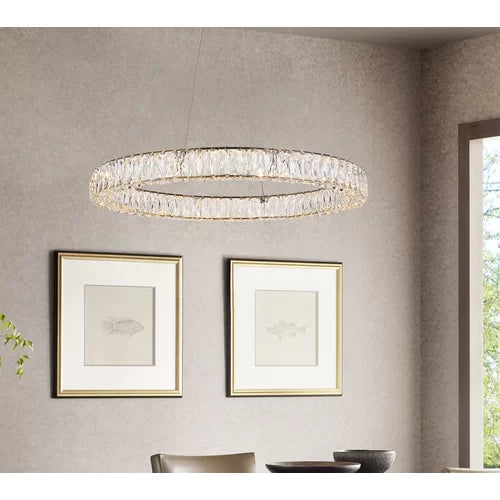 Hadleigh Dimmable LED Drum Chandelier