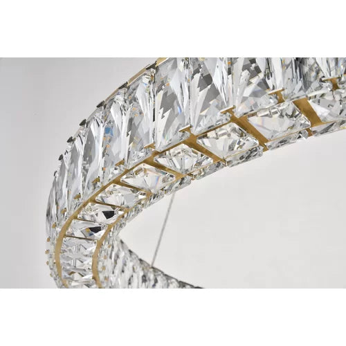 Hadleigh Dimmable LED Drum Chandelier