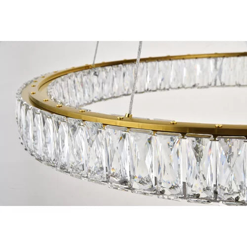 Hadleigh Dimmable LED Drum Chandelier