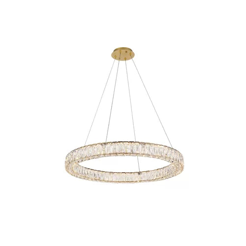 Hadleigh Dimmable LED Drum Chandelier