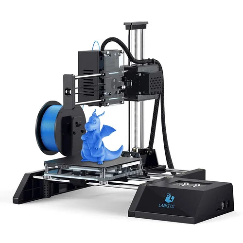 LABISTS Simple 3D Printer, Desktop 3D Printers,Printing Size 120x120x115mm, Fast Heating & Low Noise (Part number: LABISTS-SX1)