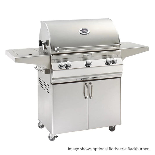 Aurora A540s Portable Grill - Analog Thermometer / Side Burner