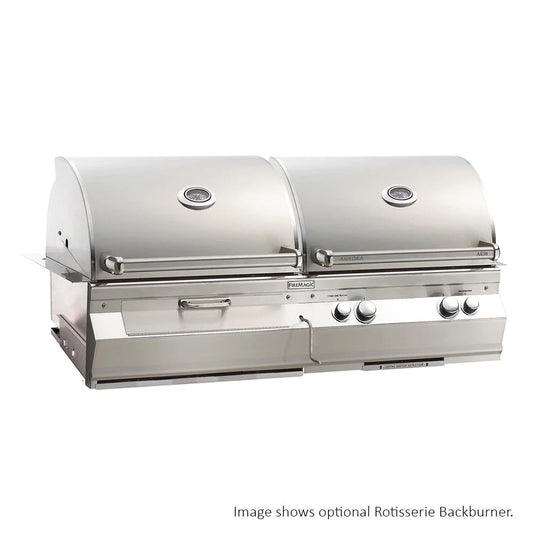Aurora A830i Built-In Gas/Charcoal Combo Grill