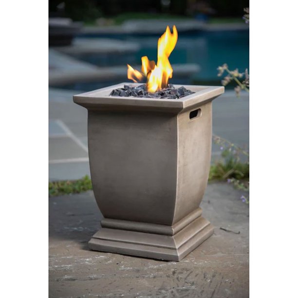 MR. BAR-B-Q MGO Gas Outdoor Fire Pit 15 X 11 in.