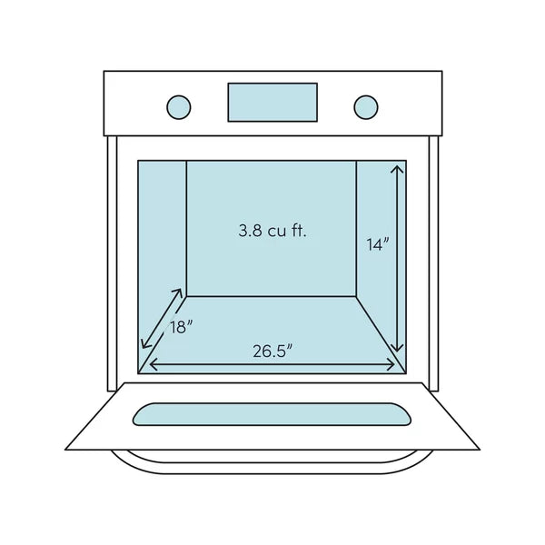 Cosmo 965AGC Series 36" 3.8 Cubic Feet Smart Gas Freestanding Convection Range