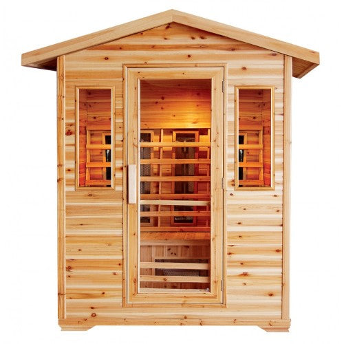 SUNRAY - Cayenne 4-Person Outdoor Sauna